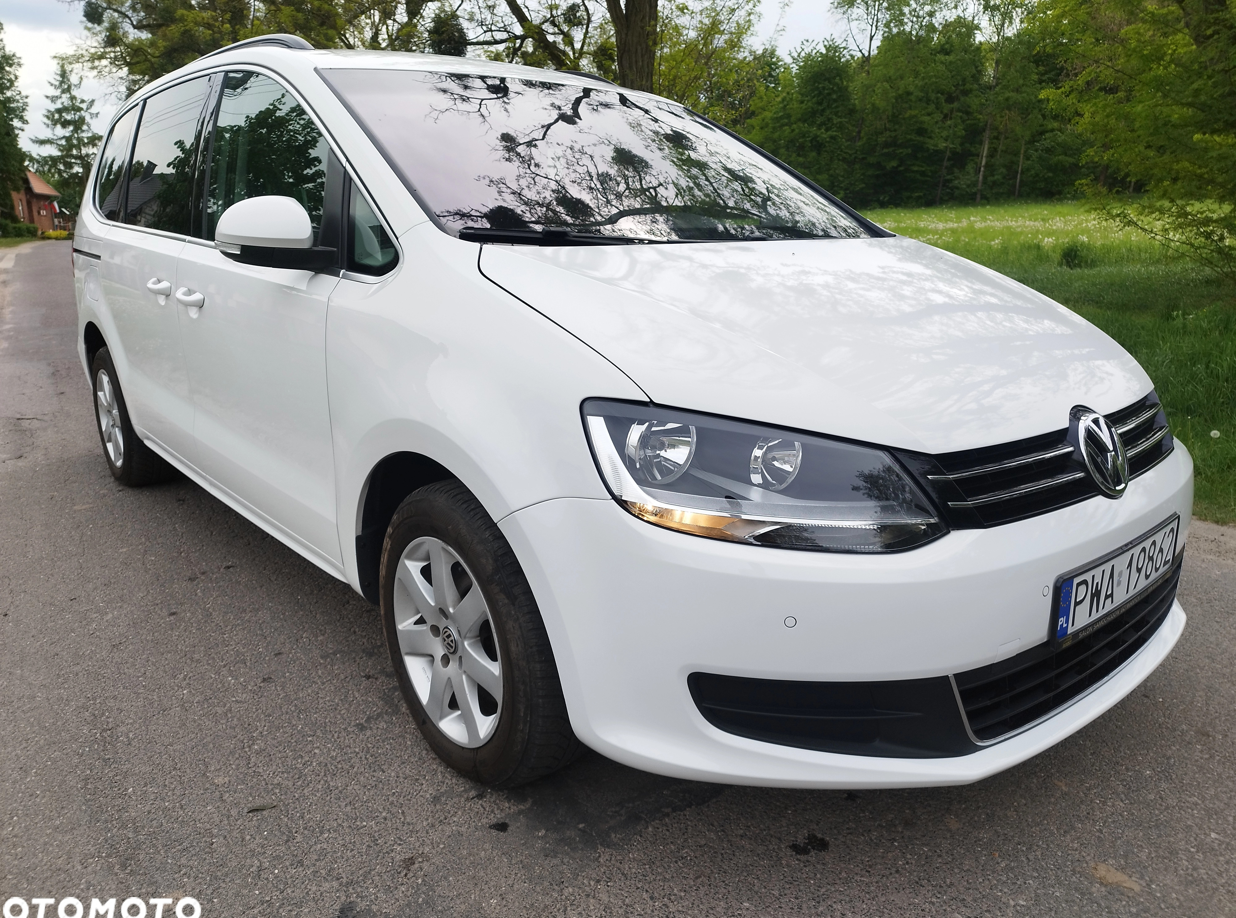 Volkswagen Sharan cena 38800 przebieg: 256444, rok produkcji 2012 z Skoki małe 301